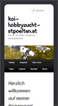 Mobile Screenshot of koi-hobbyzucht-stpoelten.at